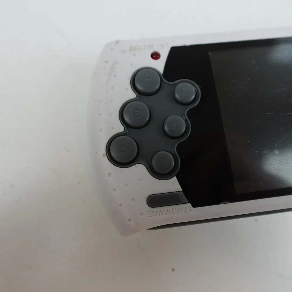 SEGA Genesis Ultimate Portable Game Player Handheld White No Battery Cover